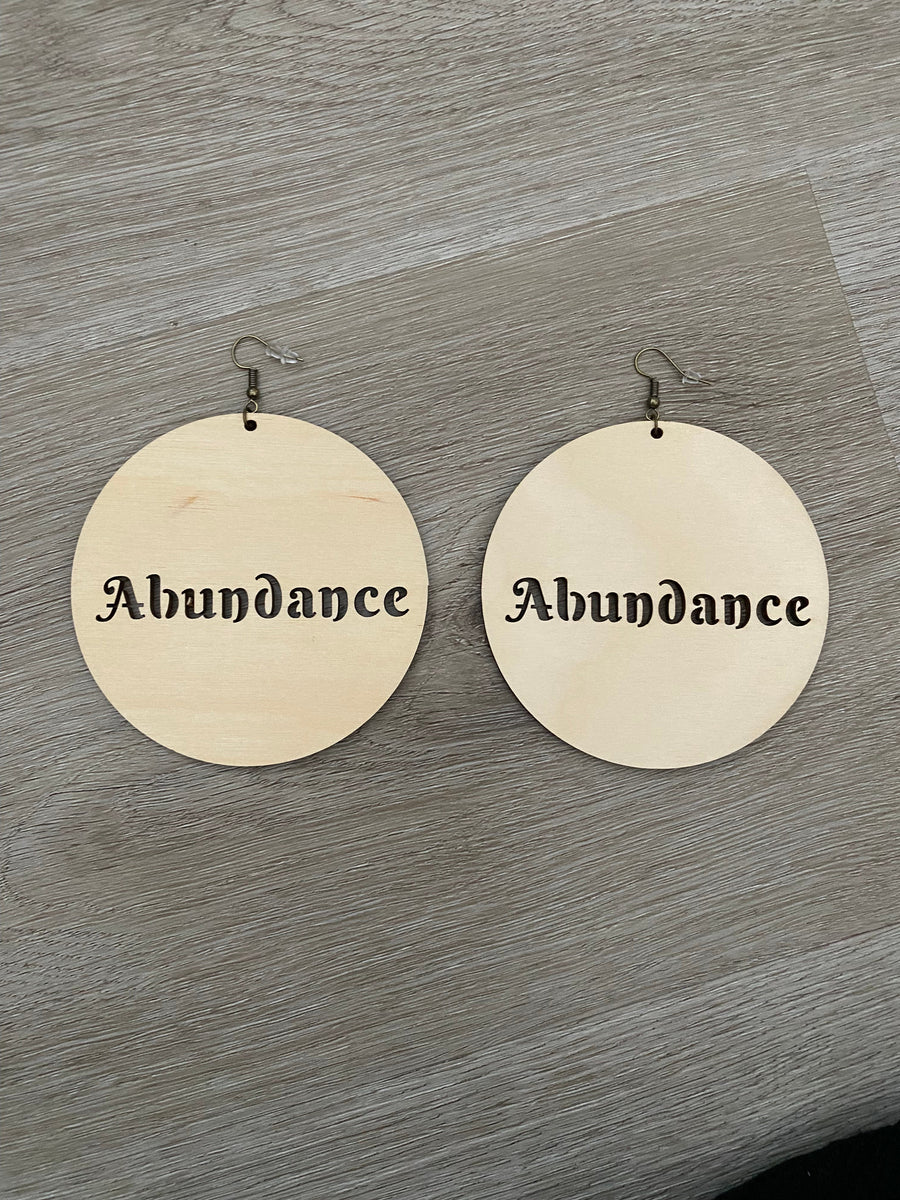 🎁 Affirmation Adornments Earrings (100% off)