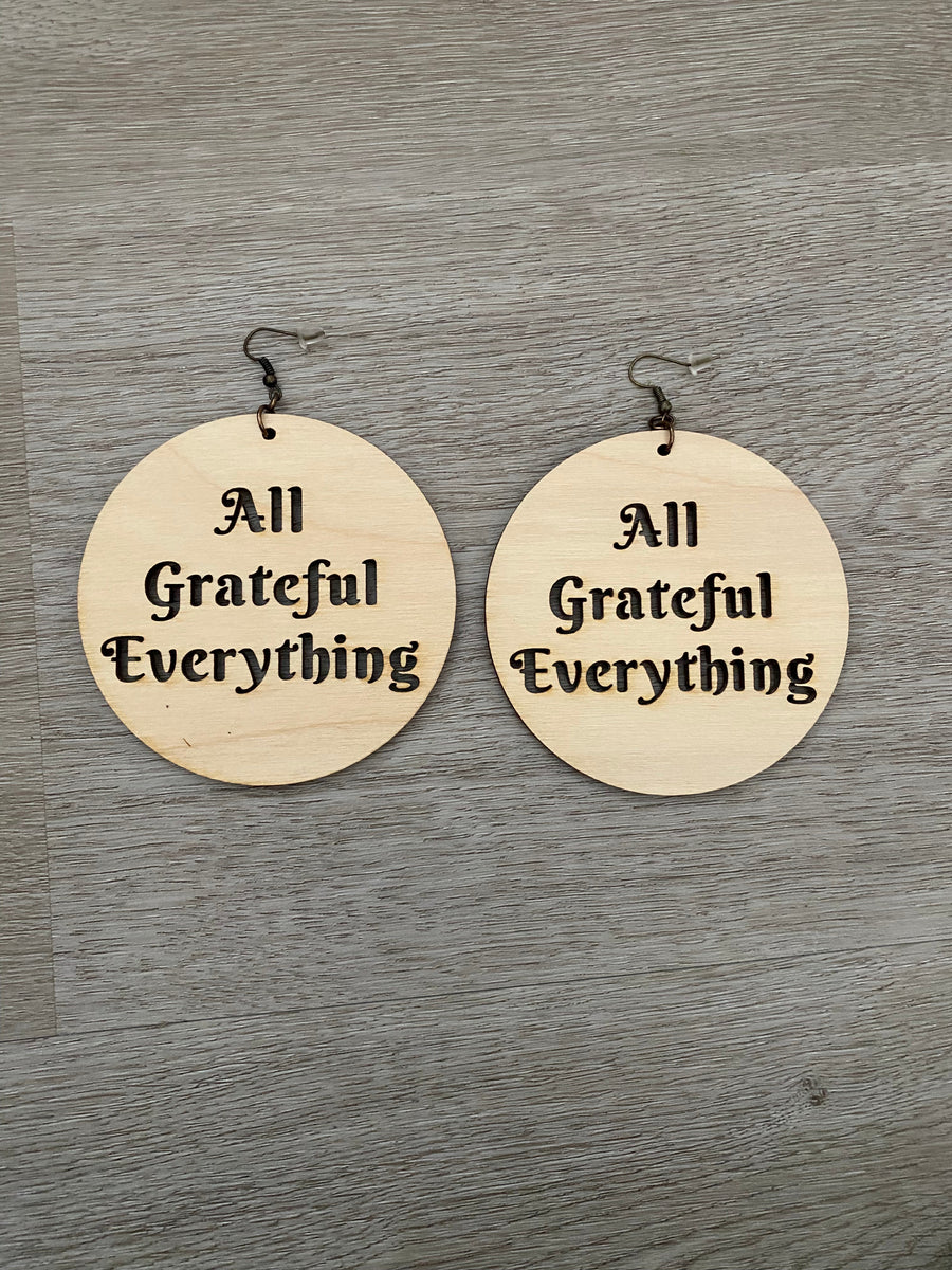 🎁 Affirmation Adornments Earrings (100% off)