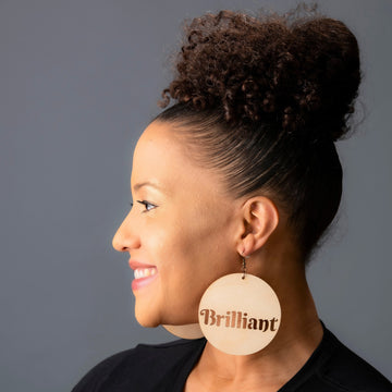 Brilliant | Affirm Wear - Wood Earrings