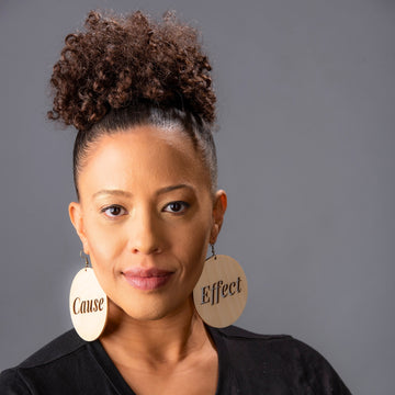 Cause & Effect | Affirm Wear - Wood Earrings