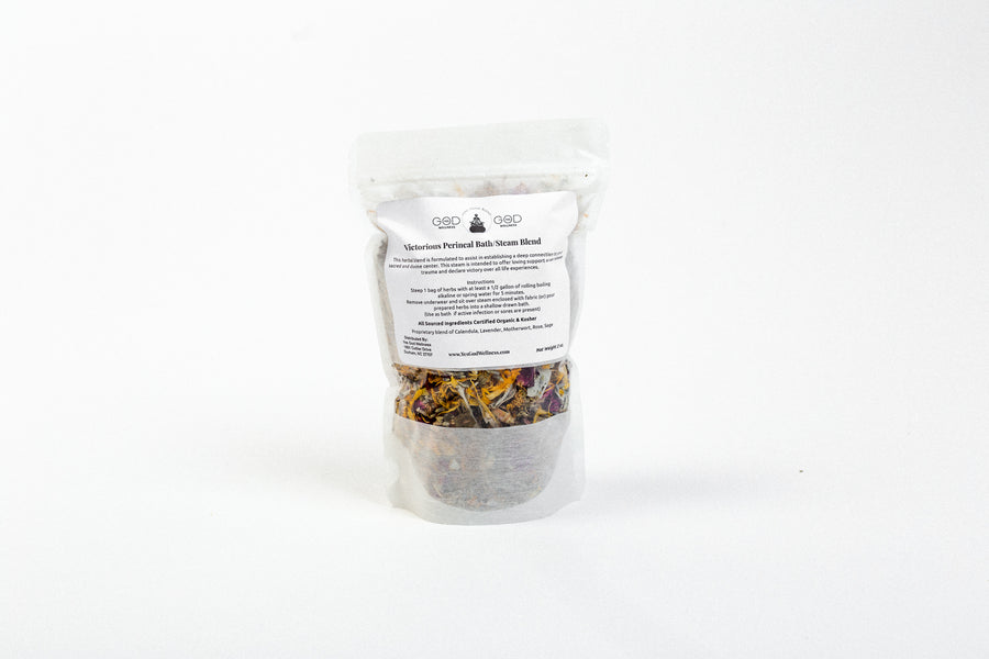 Victorious (Toxic Relationship & Trauma Release) Herbal Steam/Bath Blend (4 Treatments) - Honey Pot Method